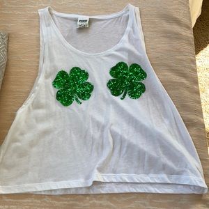 PINK St.Patrick’s day tanktop